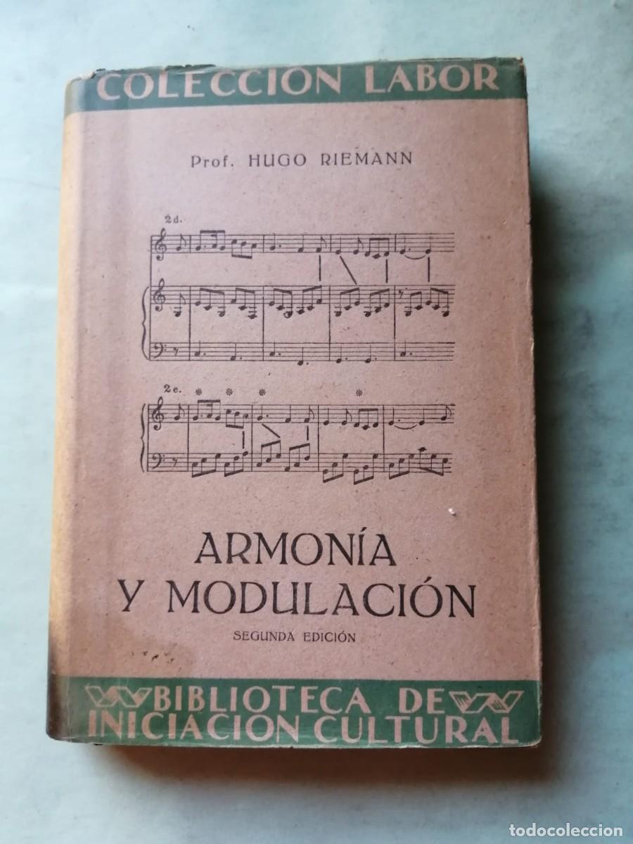 Libros de segunda mano: ARMONIA Y MODULACION (HUGO REIMANN)