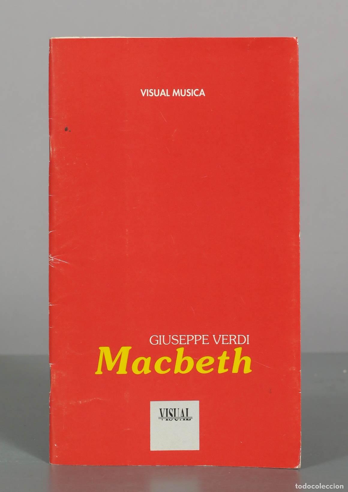 Libros de segunda mano: Macbeth - Giuseppe Verdi - Visual Musica