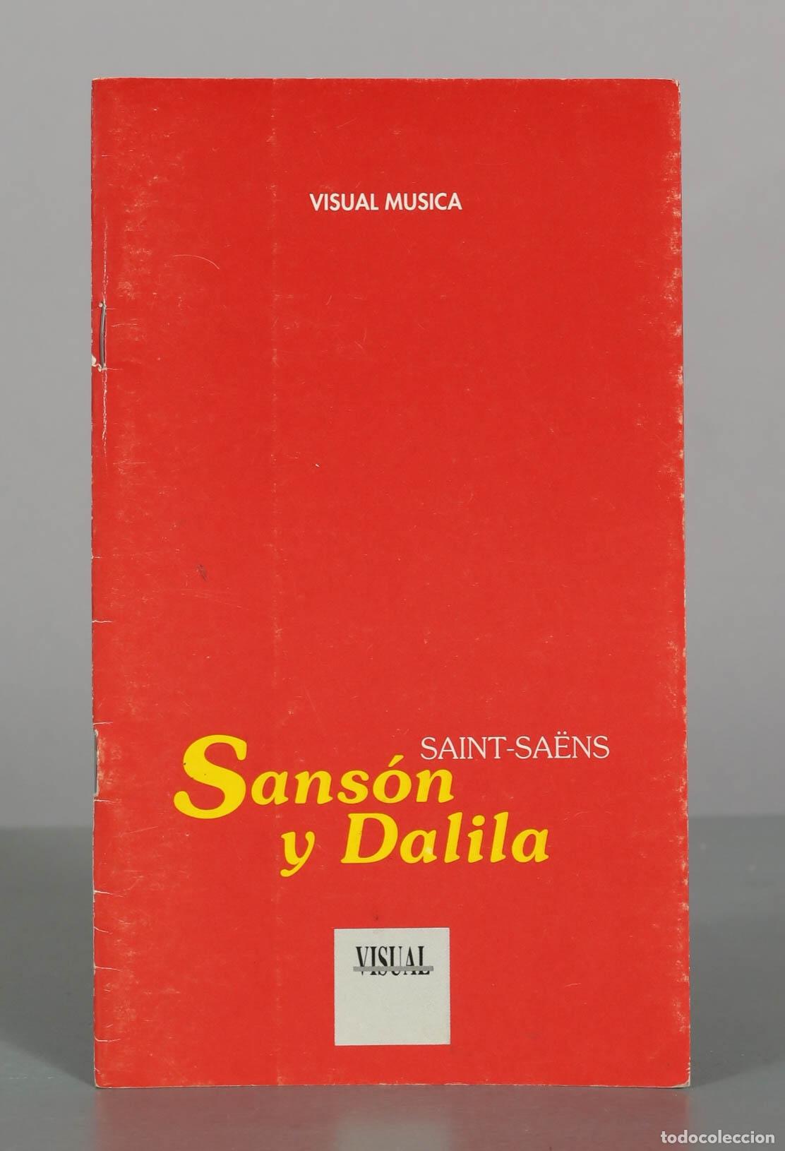 Libros de segunda mano: Sans&oacute;n y Dalila - Camille Saint-Sa&euml;ns - Visual M&uacute;sica