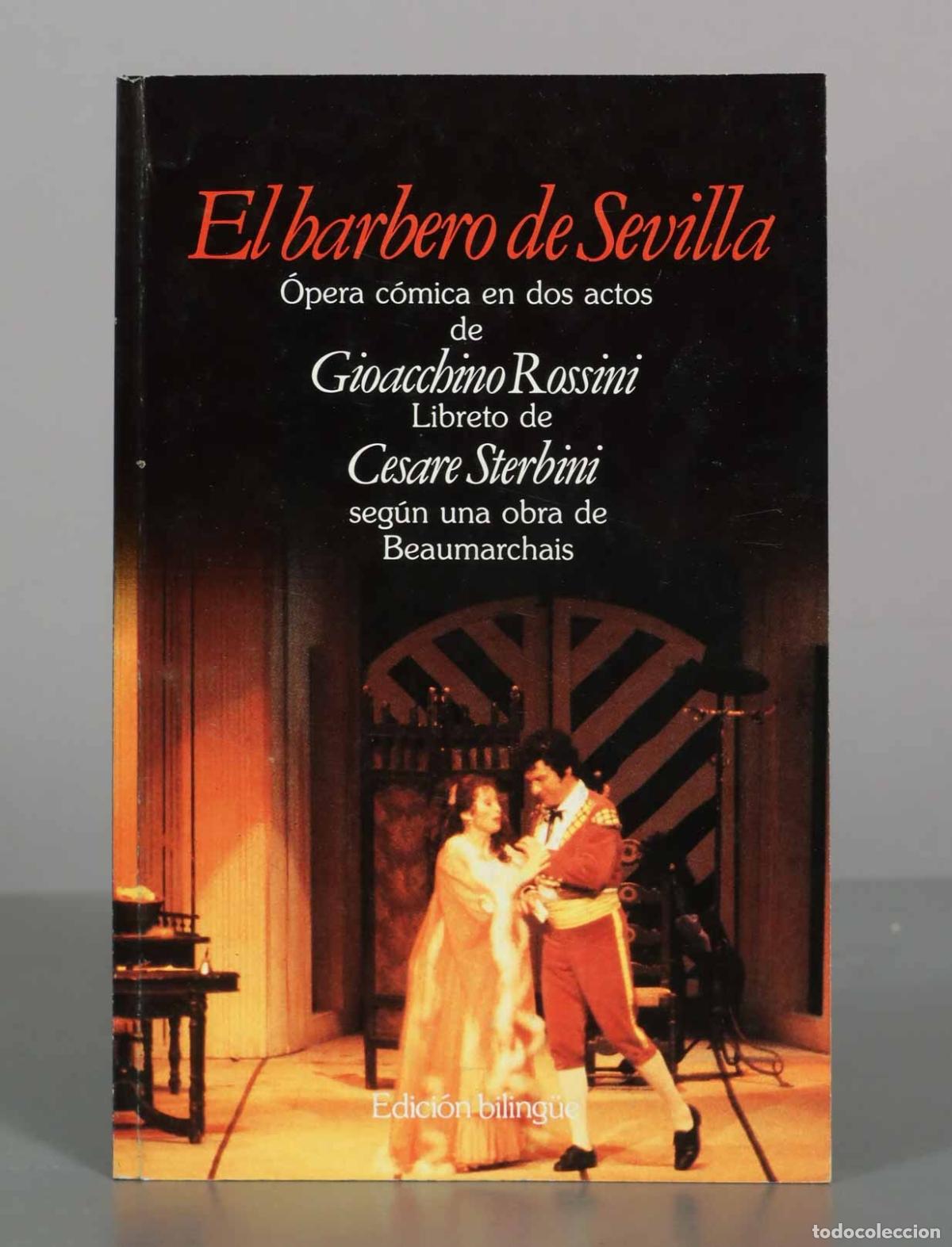 Libros de segunda mano: El barbero de Sevilla - Gioachino Rossini, Cesare Sterbini - Editorial Planeta DeAgostini