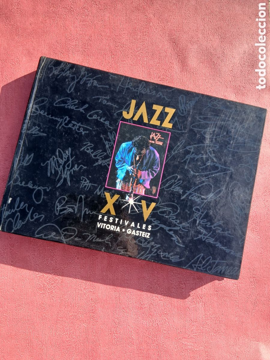 Libros de segunda mano: JAZZ XV Festivales Vitoria-Gasteiz.