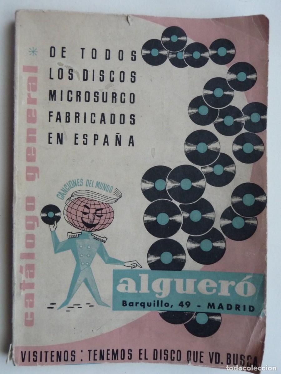 Second hand books: CATALOGO GENERAL DE DISCOS MICROSURCO FABRICADOS EN ESPA&Ntilde;A. 1958 - 1959