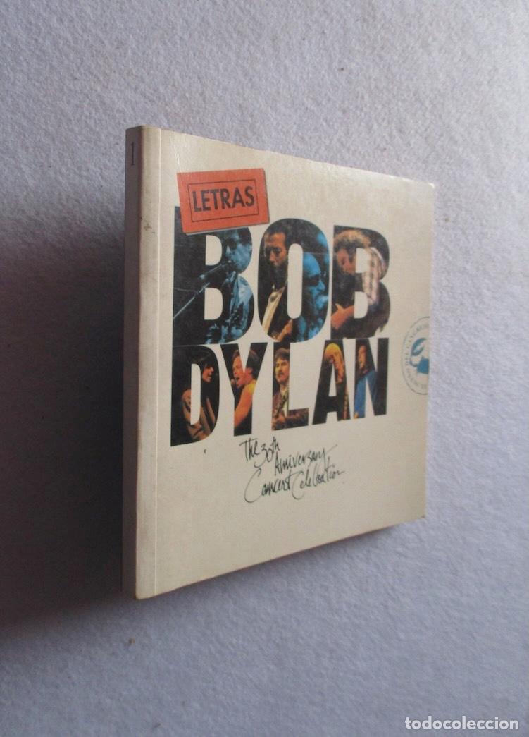 Libri di seconda mano: BOB DYLAN, LETRAS - THE 30 ANNIVERSARY CONCERT CELEBRATION