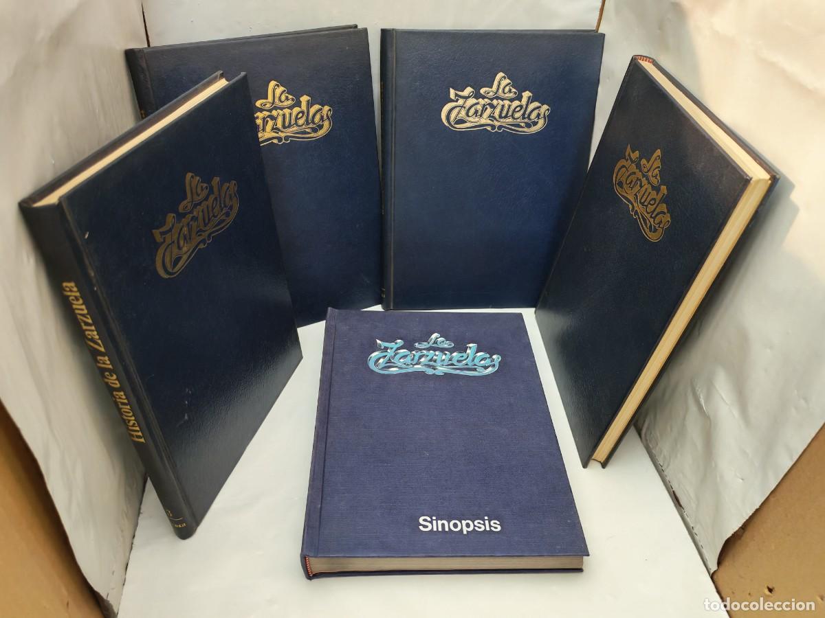 Libri di seconda mano: Historia de la Zarzuela, Tomos 1, 2, 3 y 4 + Tomo Sinopsis (Obra completa en 5 tomos, Zacosa 1979)