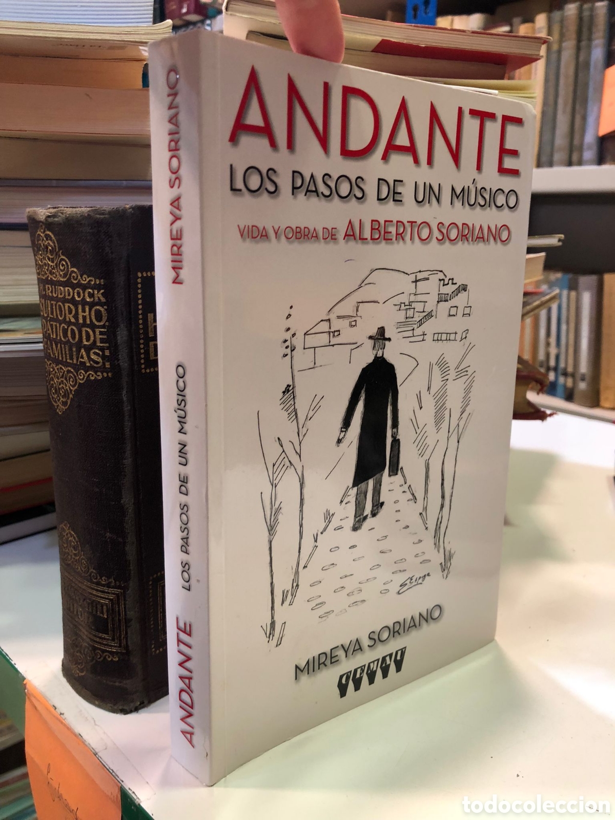 Second hand books: Andante. Los pasos de un m&uacute;sico. Vida y obra de Alberto Soriano - Mireya Soriano