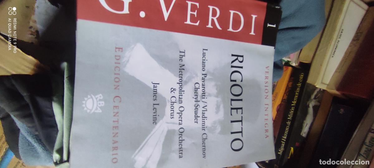 Libros de segunda mano: Rigoletto G. Verdi. Versi&oacute;n &iacute;ntegra. Edici&oacute;n Centenario