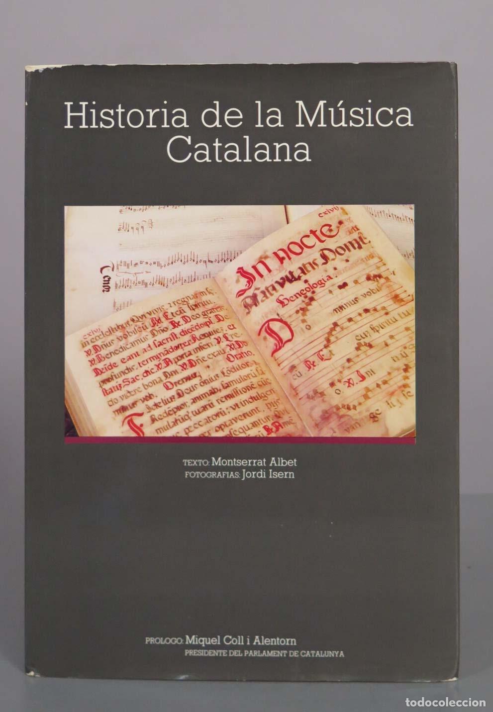 Libros de segunda mano: Historia de la M&uacute;sica Catalana - Montserrat Albet, Jordi Isern - Caja de Barcelona