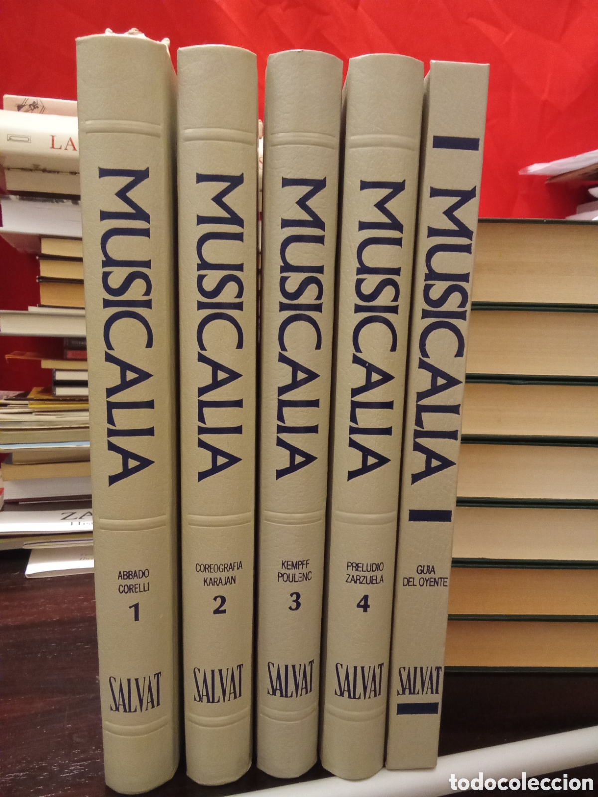 Libros de segunda mano: MUSICALIA - OBRA COMPLETA 4+1 ( GUIA ) editorial SALVAT