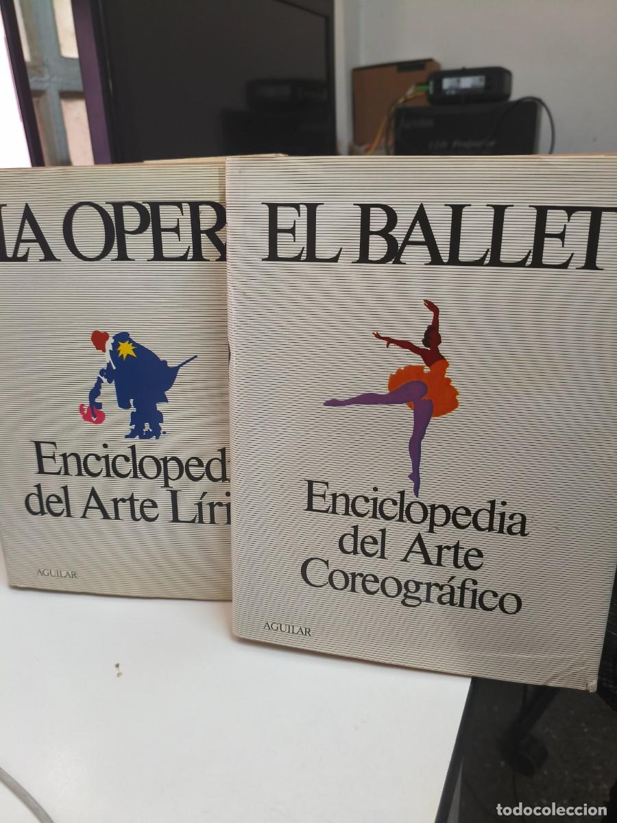 Libros de segunda mano: 2 tomos Aguilar. La Opera y El ballet.