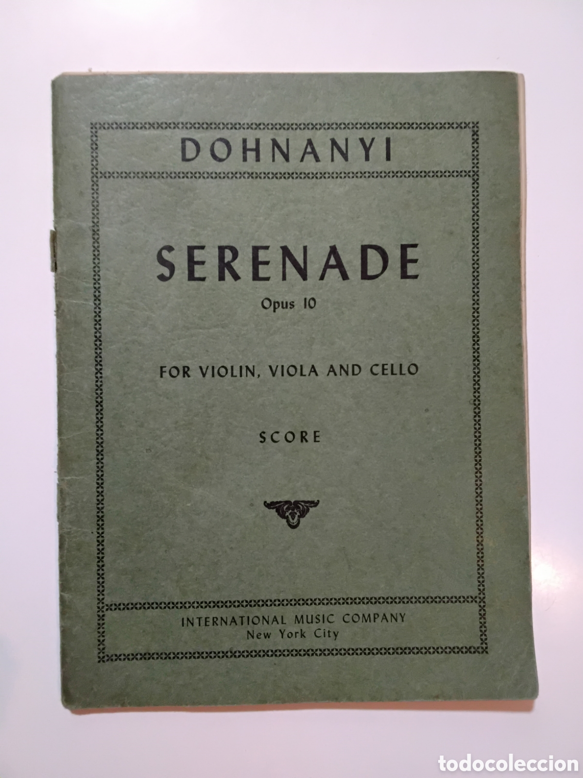 Libros de segunda mano: Ernst von Dohn&aacute;nyi &ndash; Serenade, Op. 10, for Violin, Viola and Cello &ndash; 1948