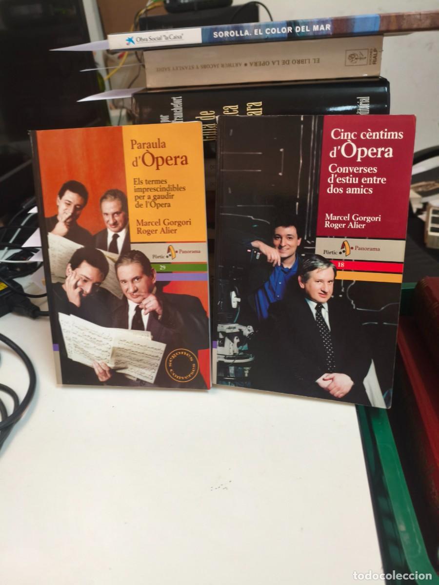 Libros de segunda mano: Paraula d'&Ograve;pera - Marcel Gorgori - Roger Alier CINC CENTIMS D'OPERA. MARCEL GORGORI