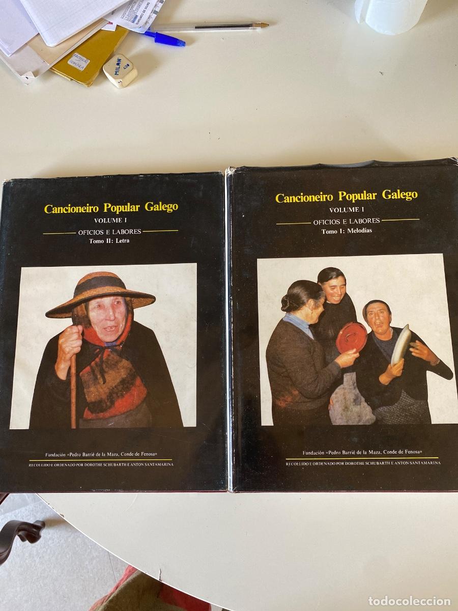 Libros de segunda mano: Cancioneiro popular galego. Volumen I, 2 tomos. Fundaci&oacute;n Barrie de la Maza, 1984