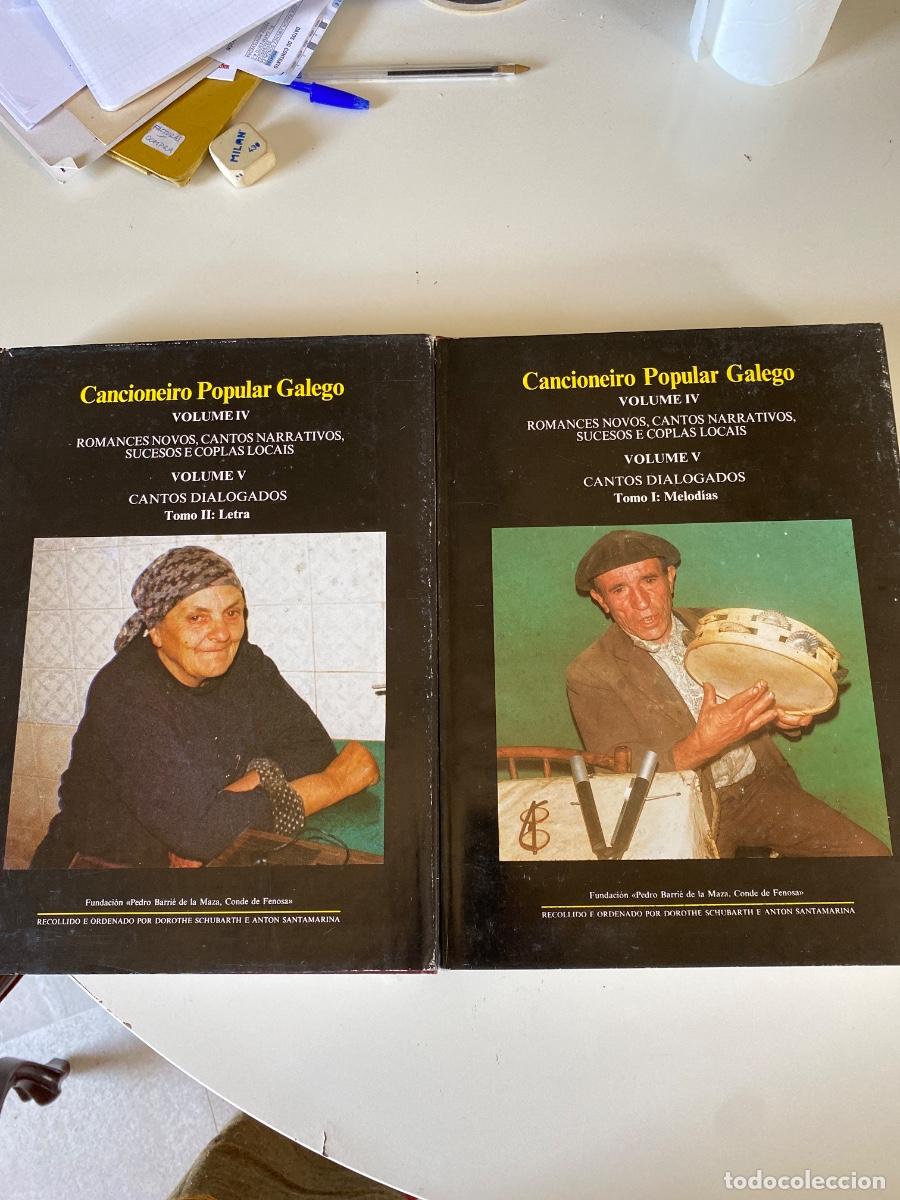 Libros de segunda mano: Cancioneiro popular galego. Volumen IV, 2 tomos. Fundaci&oacute;n Barrie de la Maza, 1988