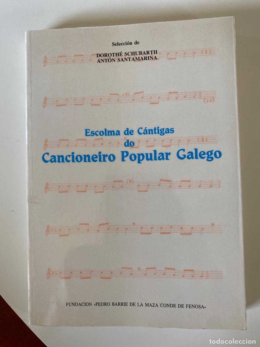 Libros de segunda mano: Escolma de cantigas do Cancioneiro popular galego. Barrie de la Maza. 1991