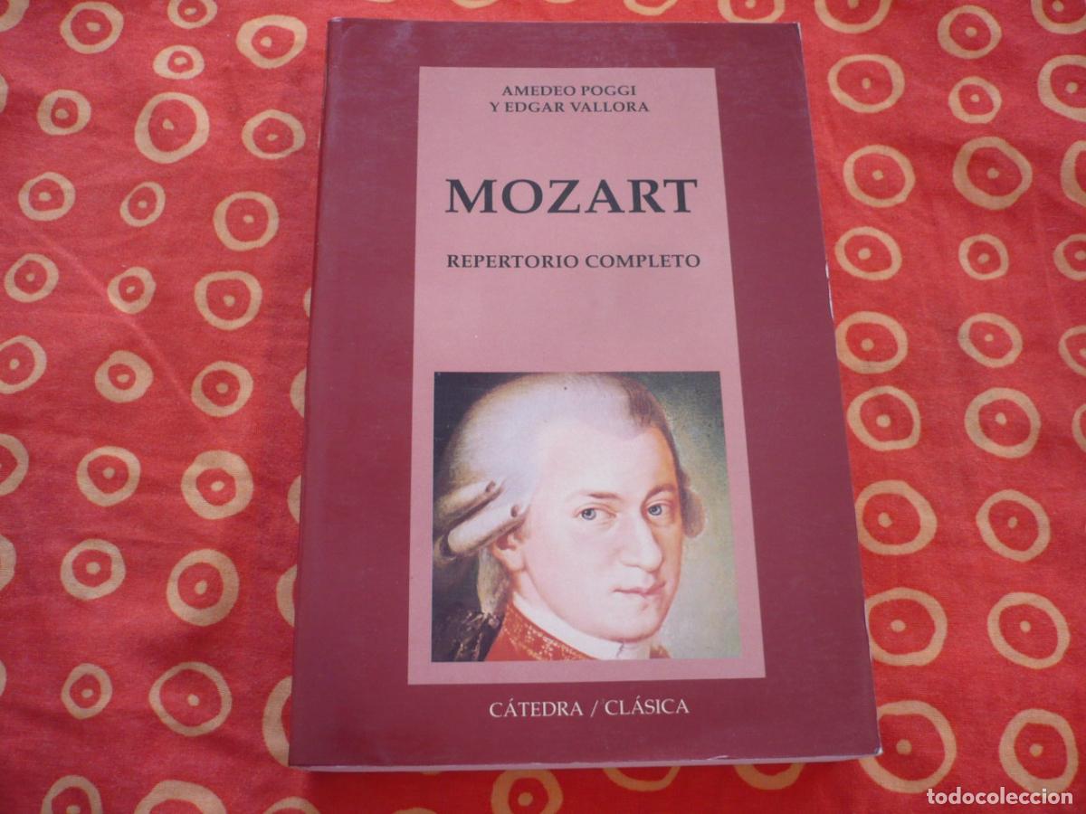 Libros de segunda mano: MOZART REPERTORIO COMPLETO ( AMEDEO POGGI EDGAR VALLORA ) COMPOSITOR MUSICA CLASICA