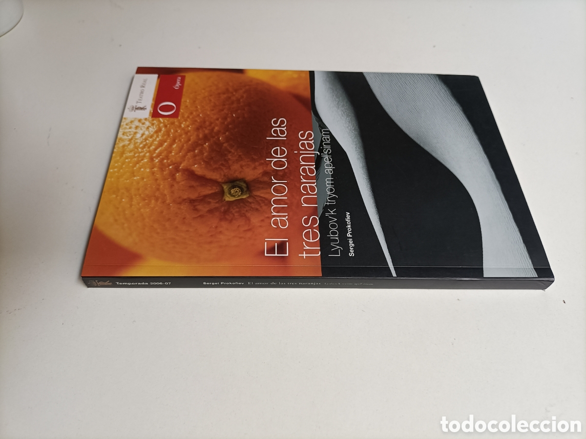 Libros de segunda mano: El amor de las tres naranjas. Teatro Real. Operan temporada 2006 ,07
