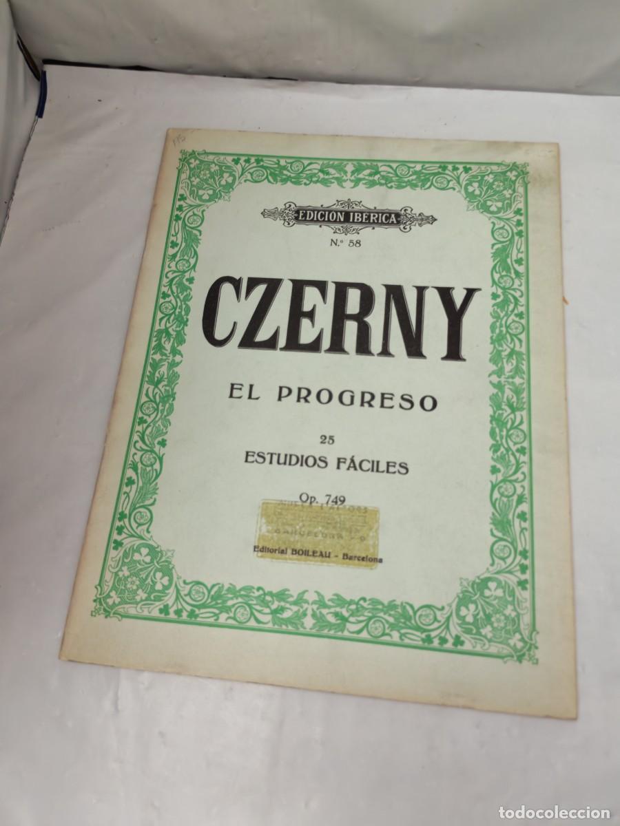Gebrauchte B&uuml;cher: Edici&oacute;n Ib&eacute;rica Num, 58: CZERNY. El Progreso: 25 Estudios f&aacute;ciles, Op. 749