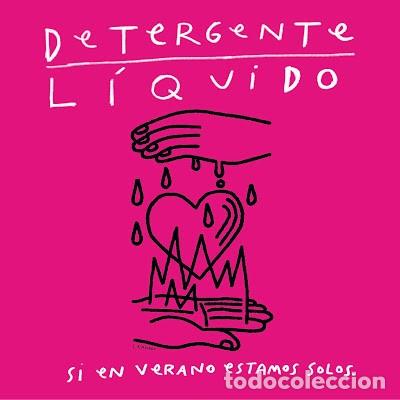 Libros de segunda mano: DETERGENTE L&Iacute;QUIDO Si en verano estamos solos LIBRO CD