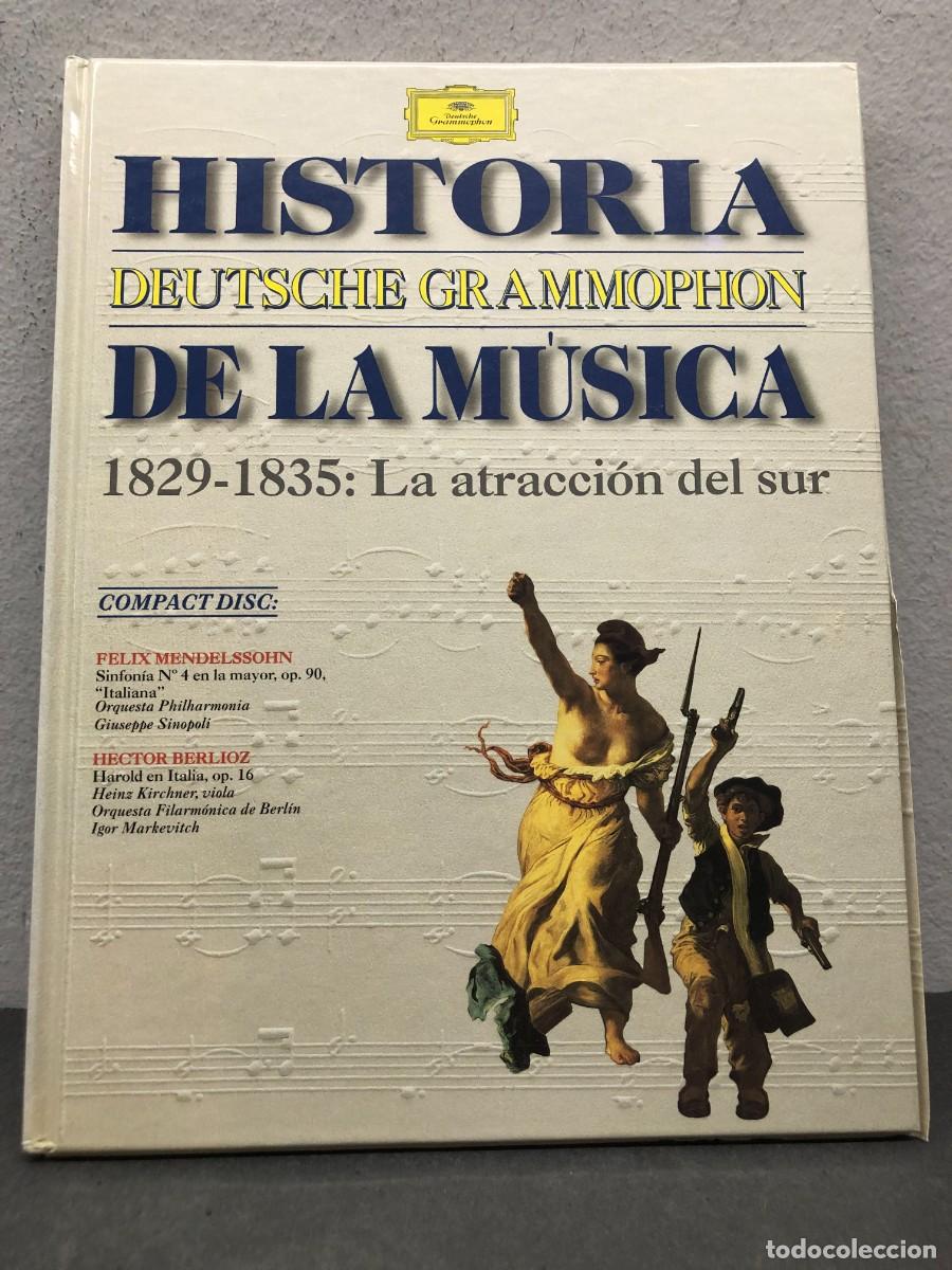 Libros de segunda mano: HISTORIA DE LA M&Uacute;SICA - 1829-1835: LA ATRACCI&Oacute;N DEL SUR - EDILIBRO - INCLUYE CD / 1315