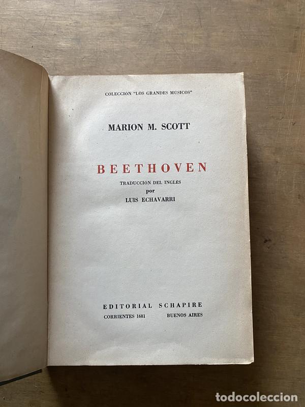 Libros de segunda mano: Beethoven - Scott Marion M. - Foto 1