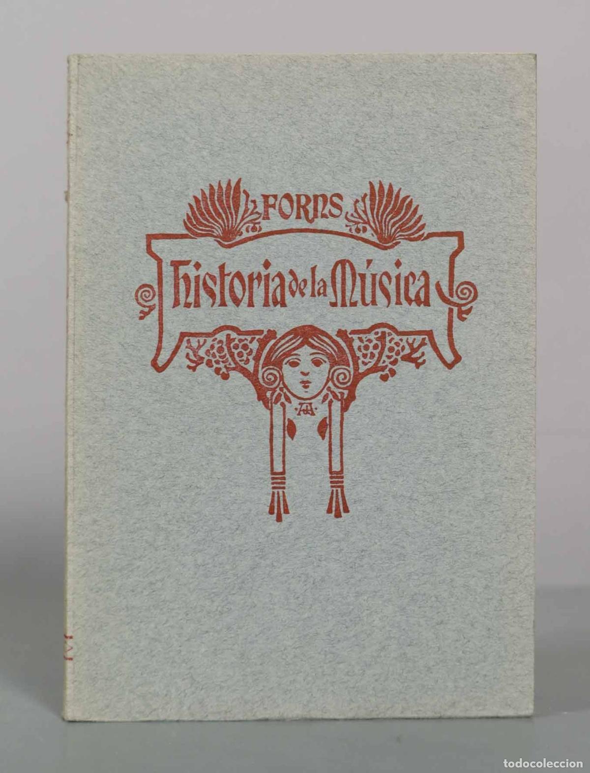Libros de segunda mano: Historia de la m&uacute;sica - Jos&eacute; Forns T I