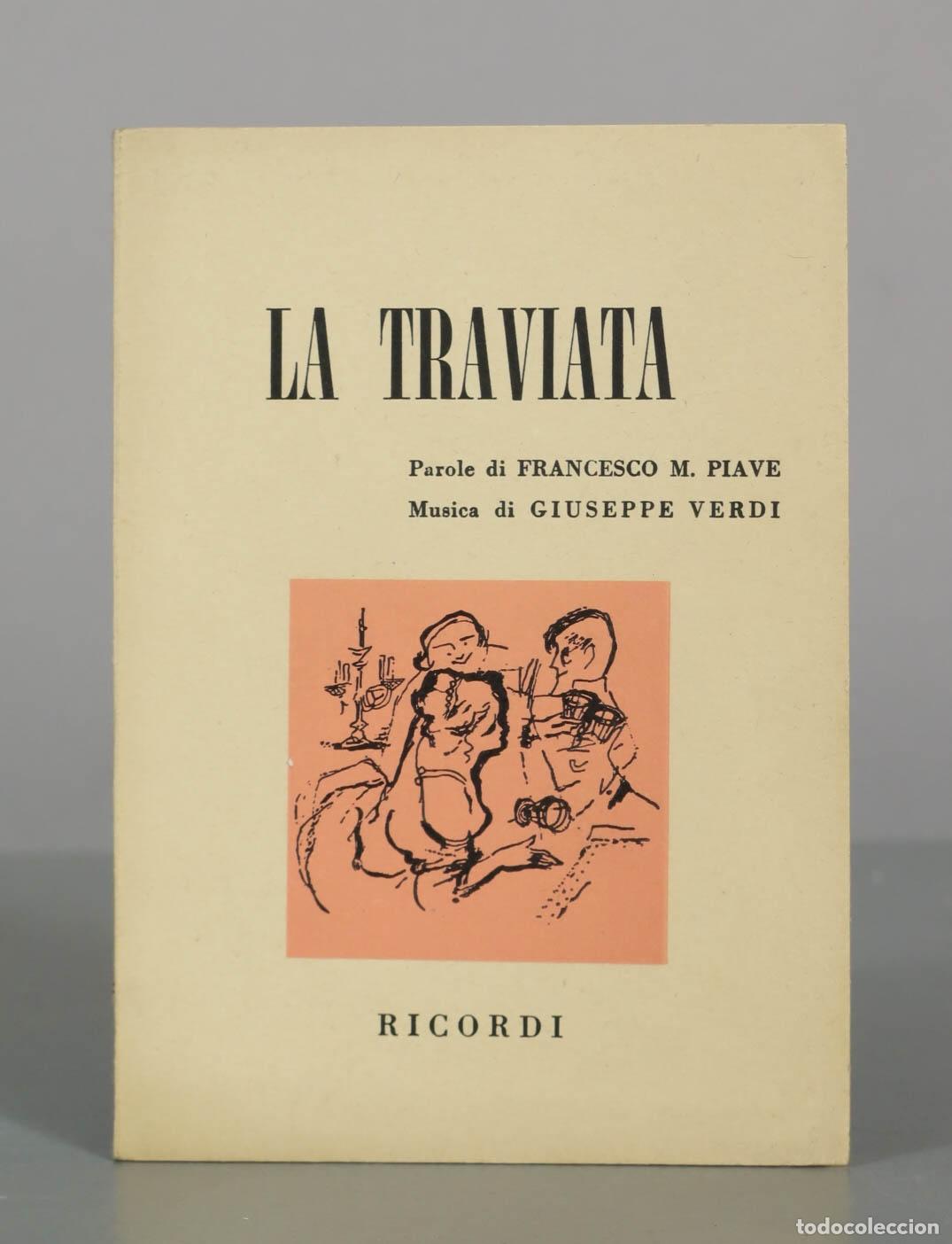 Libros de segunda mano: La Traviata - Giuseppe Verdi, Francesco Maria Piave - Ricordi