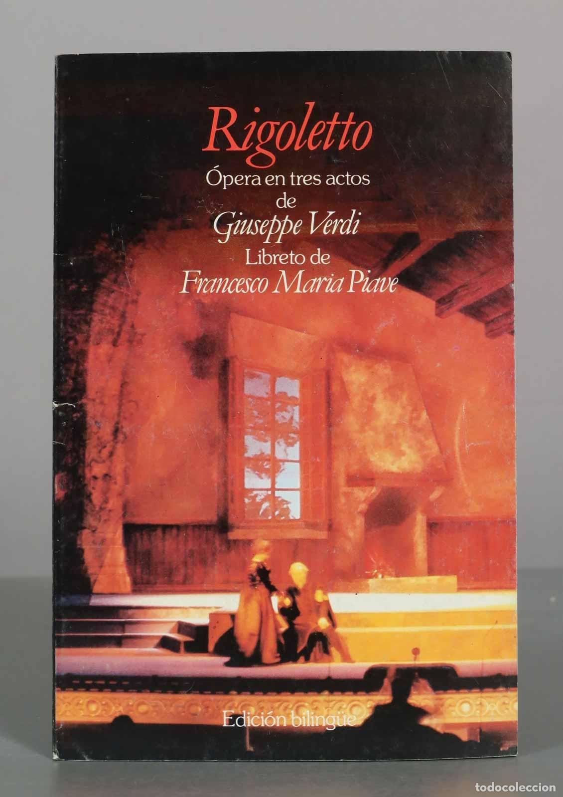 Libros de segunda mano: Rigoletto - Giuseppe Verdi, Francesco Maria Piave - Editorial Planeta DeAgostini