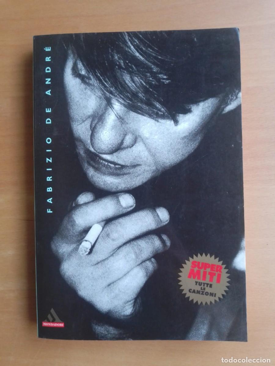 Libros de segunda mano: Fabrizio de Andr&eacute;, I testi e gli spartiti di tutte le cazoni