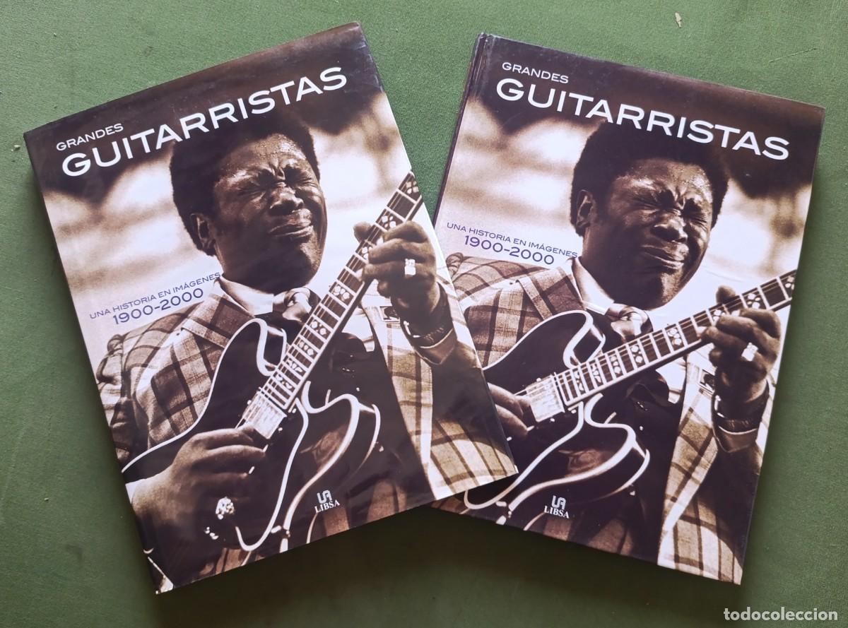 Libros de segunda mano: GRANDES GUITARRISTAS. UNA HISTORIA EN IM&Aacute;GENES - 1900-2000 - NICK FREETH Y CLIFF DOUSE - LIBSA- 2004