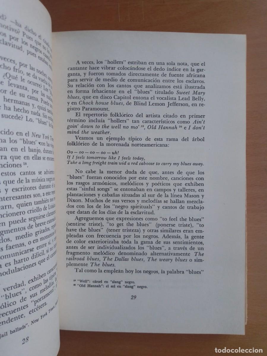 Libros de segunda mano: Est&eacute;tica del jazz, de N&eacute;stor R. Ortiz Oderigo - Foto 3