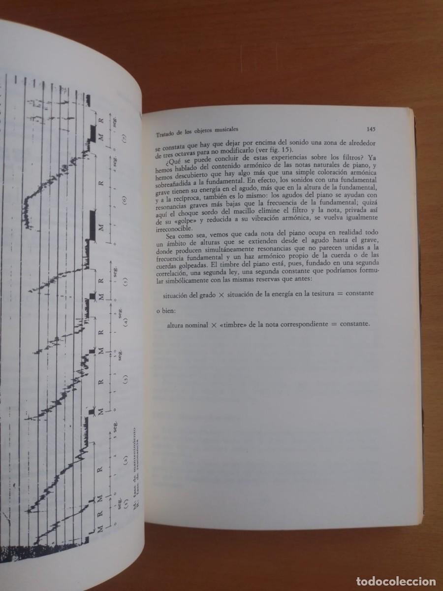 Libros de segunda mano: Tratado de los objetos musicales, de Pierre Schaeffer - Foto 3