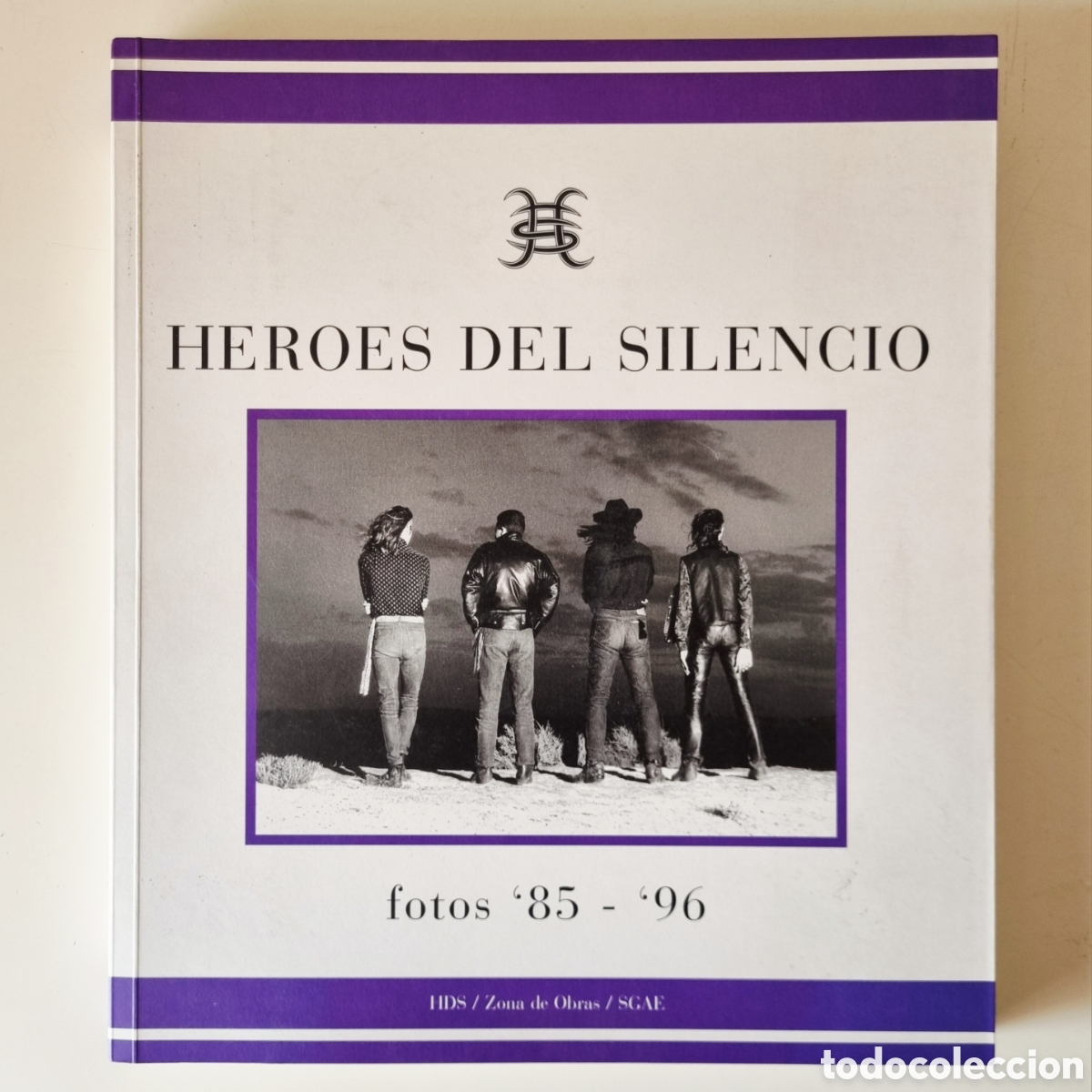 Libros de segunda mano: H&eacute;roes del Silencio. Fotos 85-96. (Libro de fotograf&iacute;as de la banda)