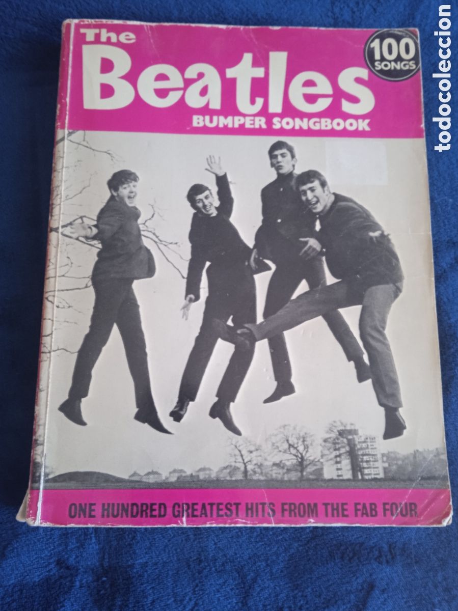 Libros de segunda mano: THE BEATLES - BUMPER SONGBOOK - 100 Canciones - Ed. Wise Publications 1980