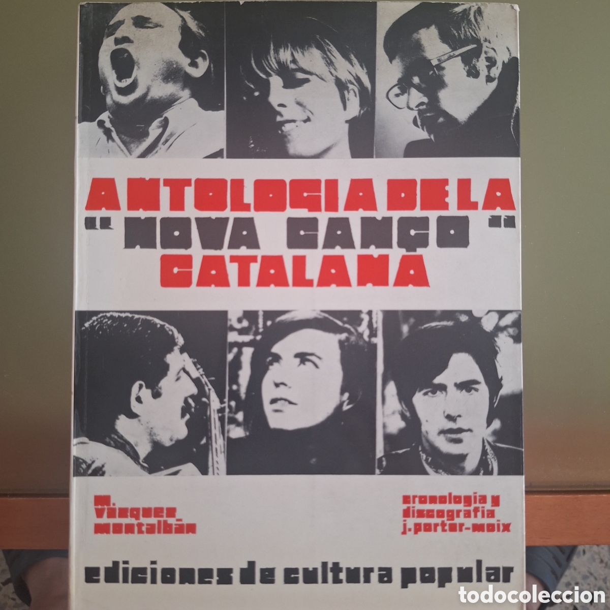 Libros de segunda mano: Antolog&iacute;a de la &rdquo;nova can&ccedil;o&rdquo; catalana. M. V&aacute;zquez Montalv&aacute;n