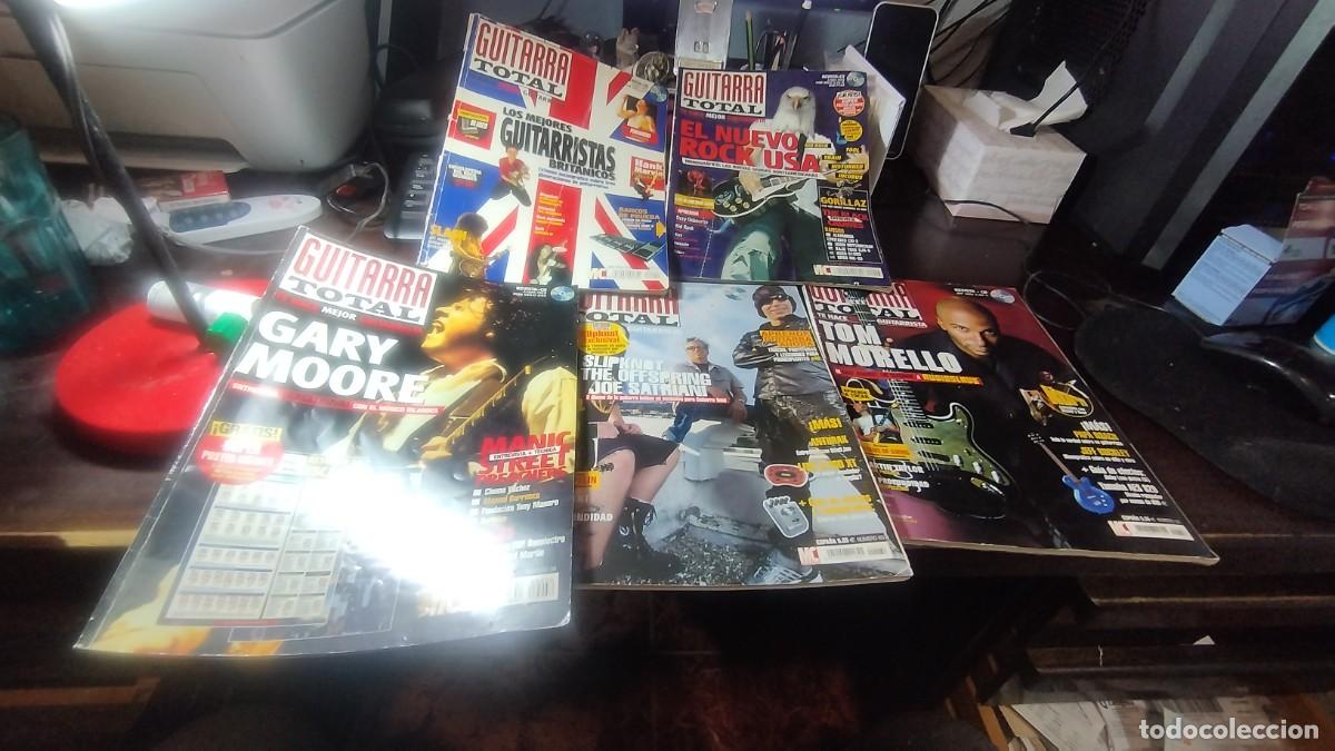 Libros de segunda mano: 5 NUMEROS REVISTA GUITARRA TOTAL - SIN CD - 39-40-43-58-60