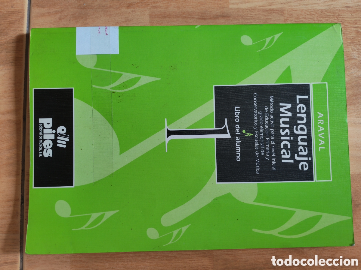 Libros de segunda mano: Lenguaje musical.libro del alumno 1. Araval.