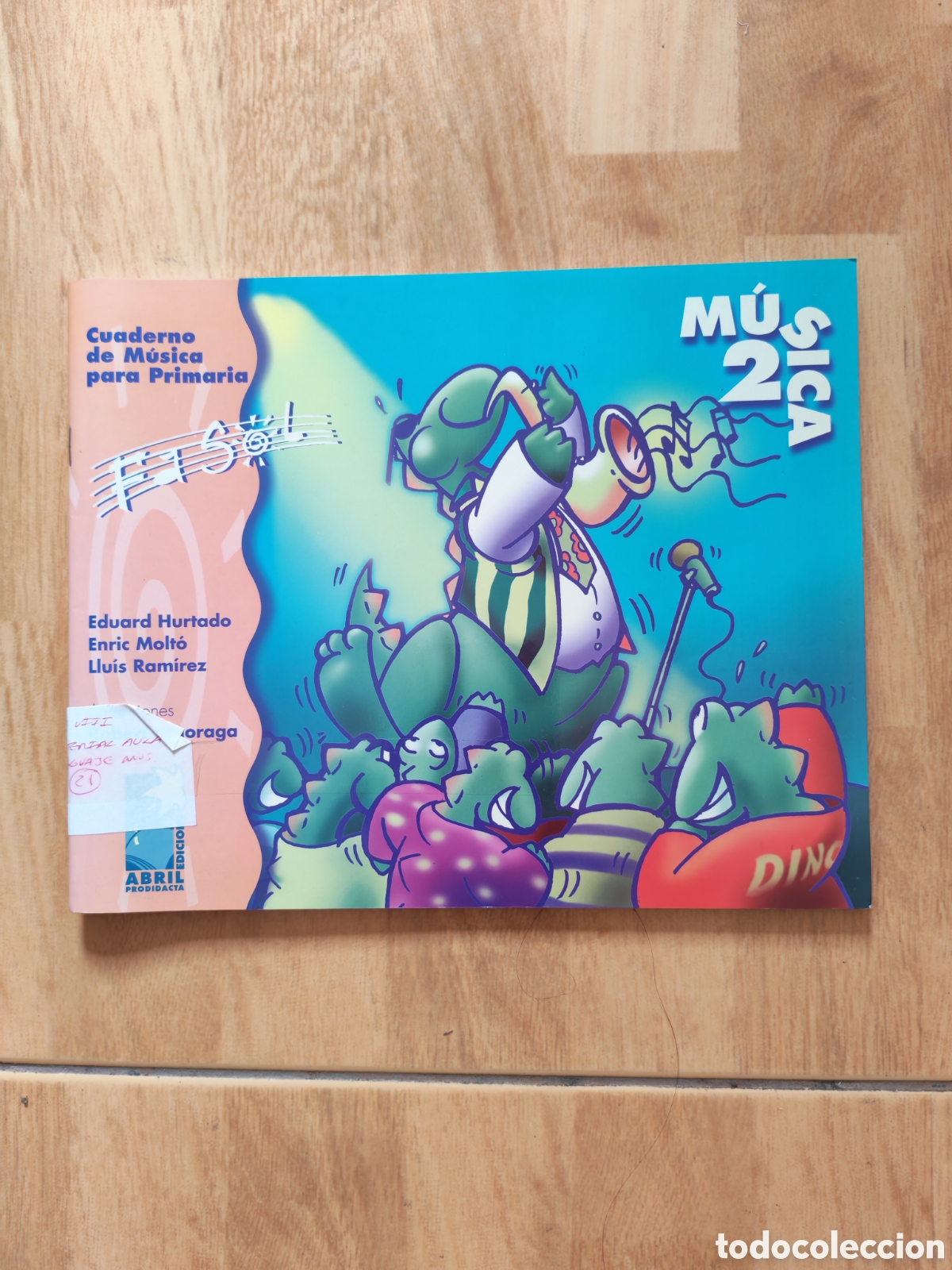 Libros de segunda mano: Cuaderno de m&uacute;sica para primaria volumen 2