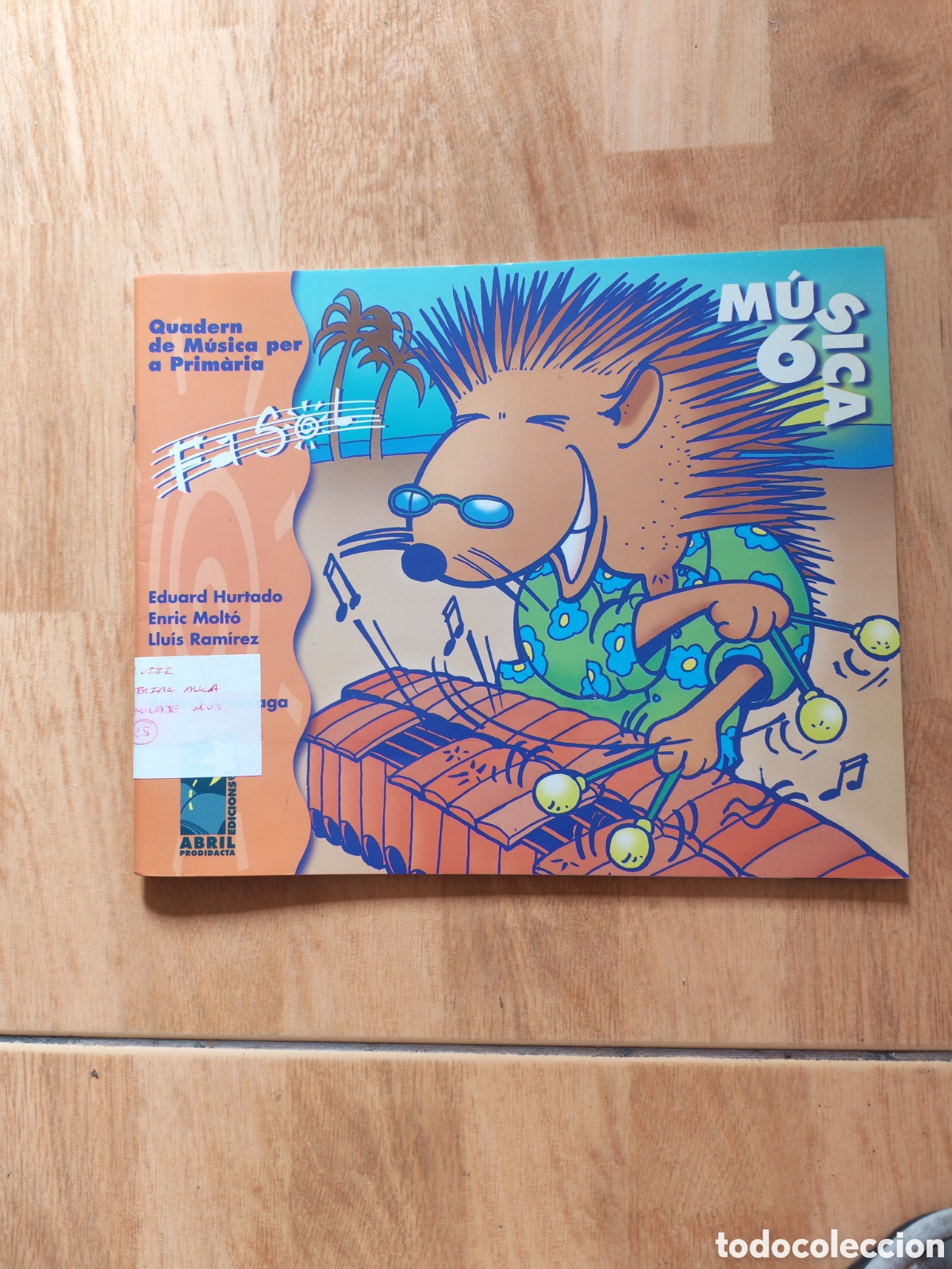 Libros de segunda mano: Cuaderno de m&uacute;sica para primaria volumen 6