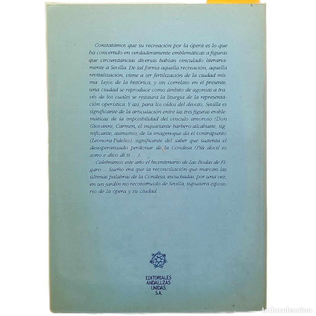 Libros de segunda mano: SEVILLA UN NOMBRE EN LA &Oacute;PERA - Foto 2