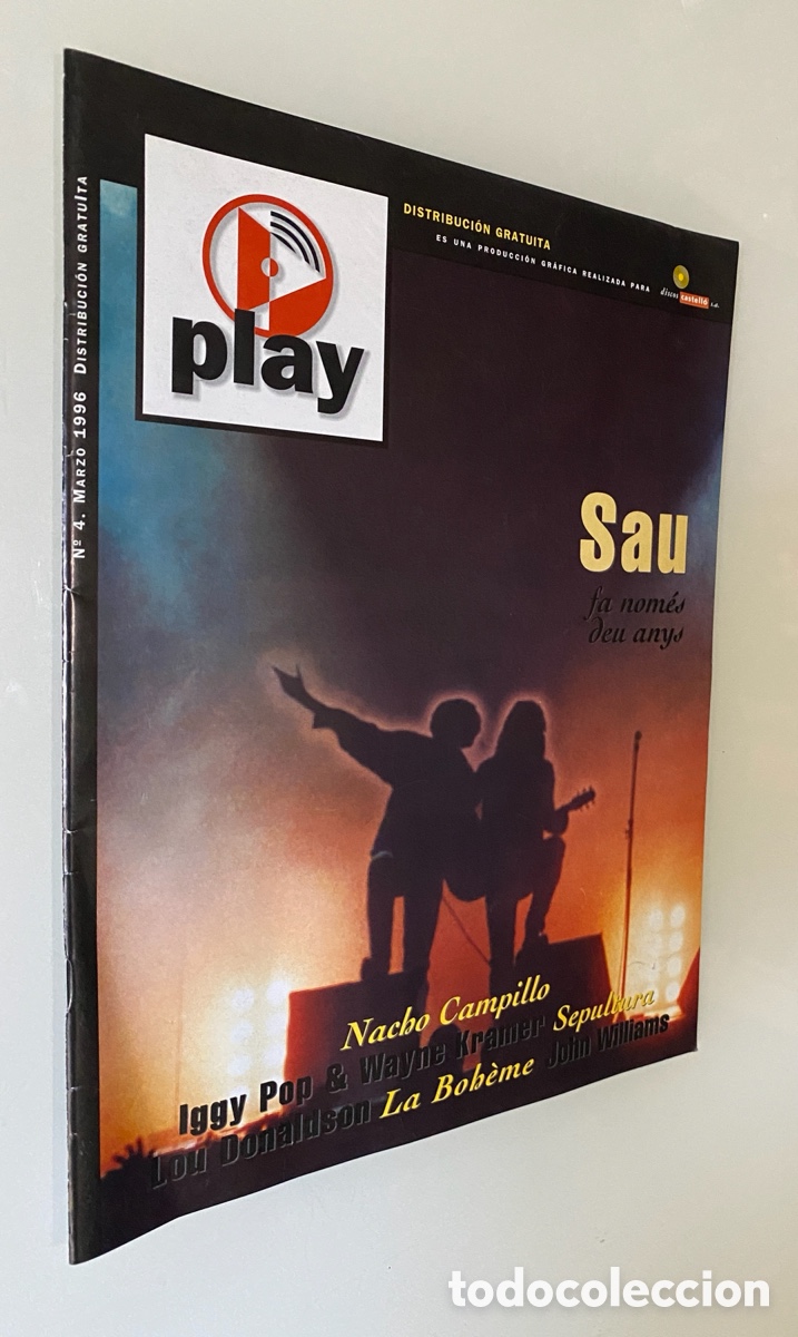 Second hand books: Revista musical Play n&ordm; 4 (Marzo, 1996) - VV.AA.