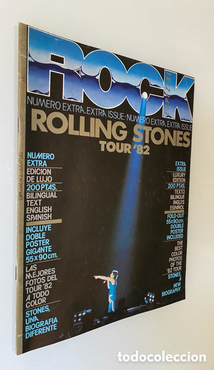 Second hand books: Rock Espezial n&ordm; 2: Rolling Stones Tour '82 - VV.AA.