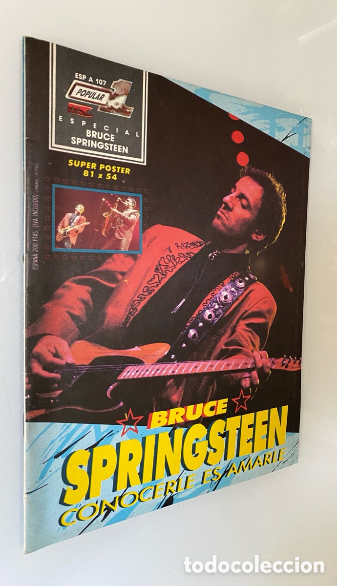 Second hand books: Popular 1: Especial Bruce Springsteen (ESP A107) - VV.AA.