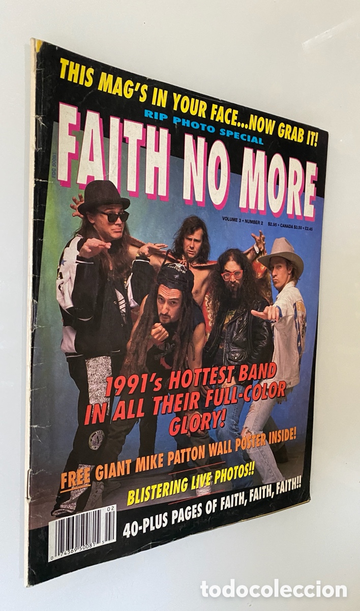 Second hand books: Rip Photo Special Vol.3, n&ordm; 2: Faith No More - VV.AA.