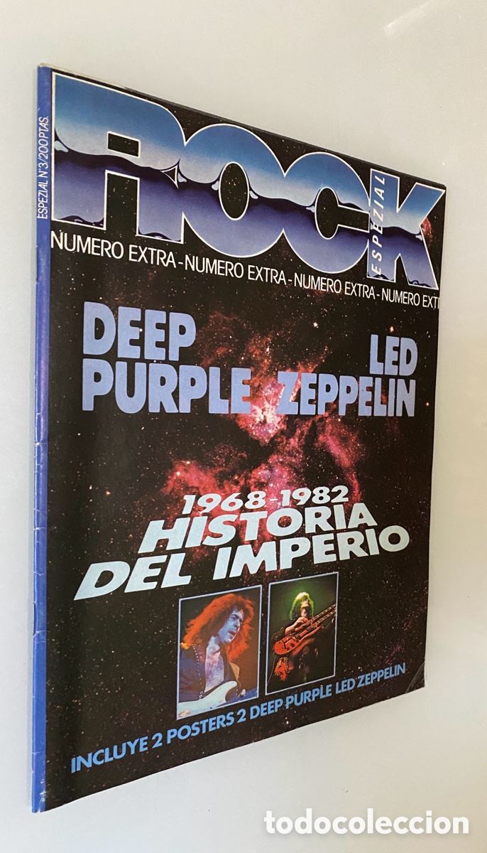 Libros de segunda mano: Rock Espezial n&ordm;3: Deep Purple / Led Zeppelin / - VV.AA.