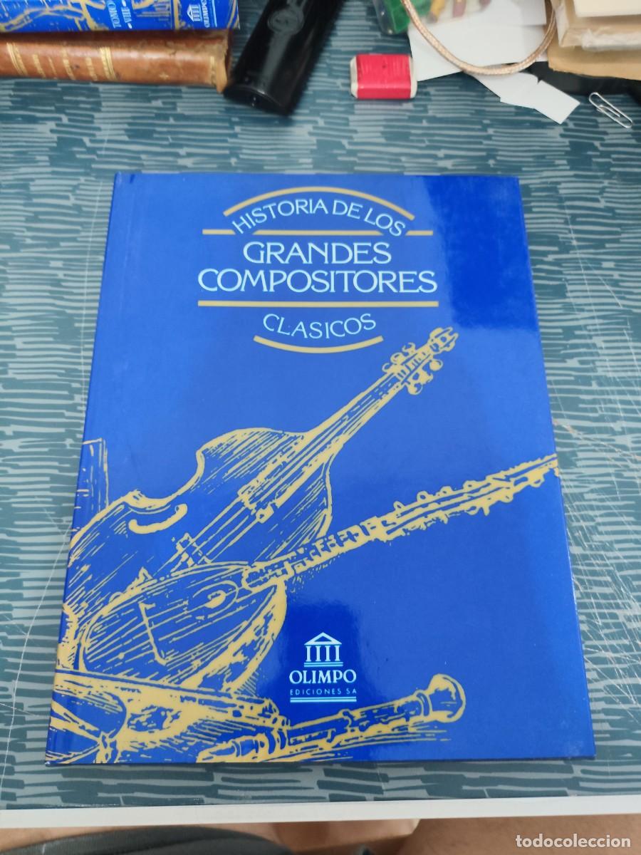Libros de segunda mano: HISTORIA DE LOS GRANDES COMPOSITORES CLASICOS,T-III, BEETHOVEN -SHUBERT,OLIMPO EDICIONES 1994,196 P.