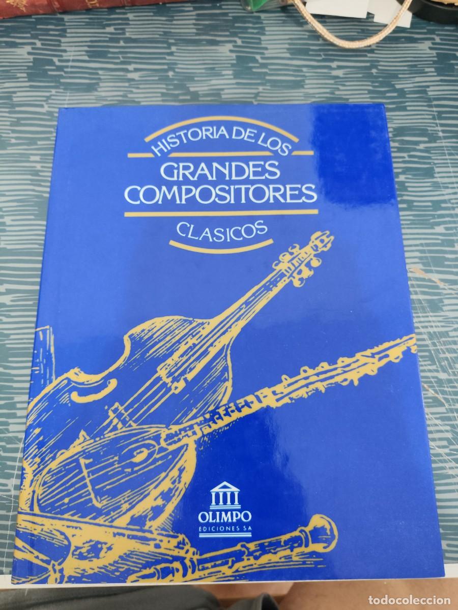 Libros de segunda mano: HISTORIA DE LOS GRANDES COMPOSITORES CLASICOS,T-V,BERLIIZ,LISZT,BRAHMS,DVORAK,OLIMPO EDIT,1994,196 P