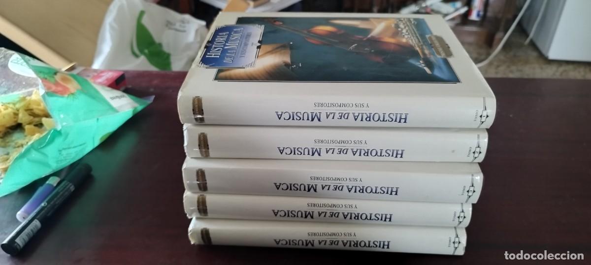 Libros de segunda mano: HISTORIA DE LA MUSICA Y SUS COMPOSITORES 5 TOMOS / / KARA 44 / EUROLIBER