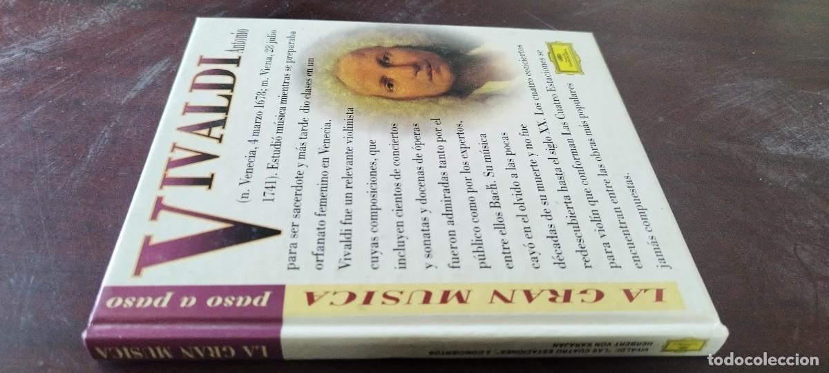 Libros de segunda mano: VIVALDI ANTONIO / CON CD / ZUX 28 / POLYGRAM / LA GRAN MUSICA PASO A PASO