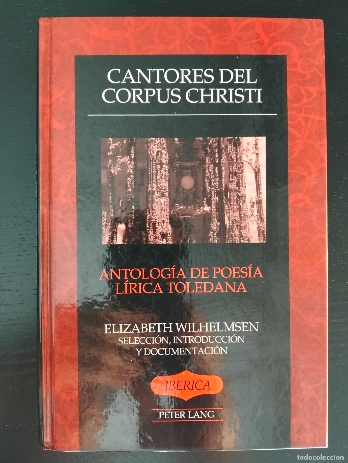 Libros de segunda mano: Raro. Antologia de Poesia Lirica Toledana, Peter Lang, 1996. VISITA MI CATALOGO. L55