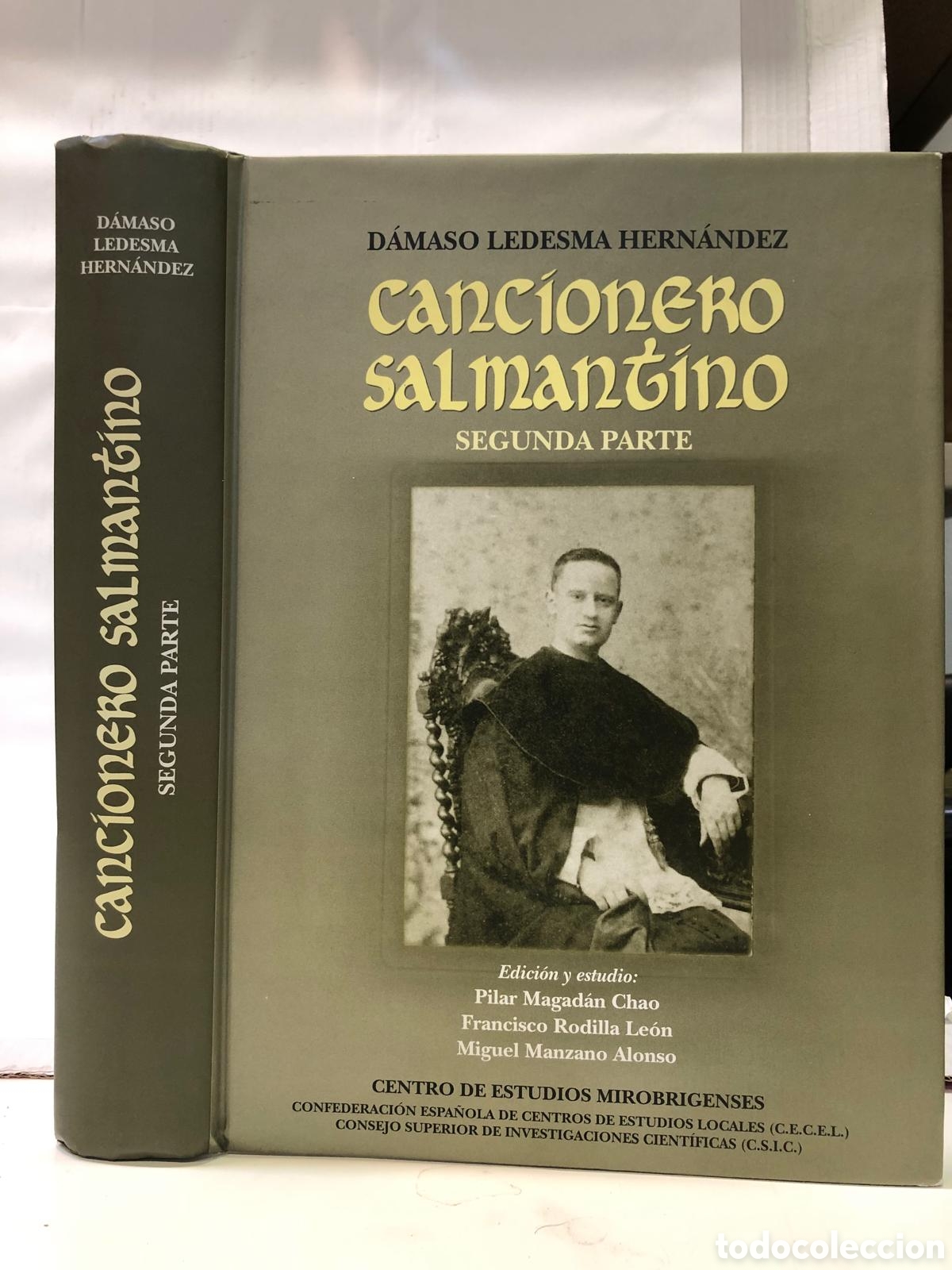 Livres d'occasion: Cancionero salmantino. Segunda Parte - D&aacute;maso Ledesma Hern&aacute;ndez